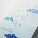 A dove announcement